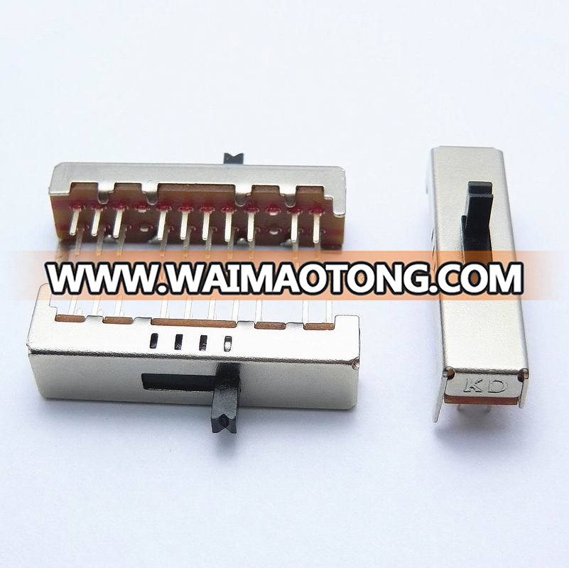 4p4t 20 pin 4 position mini vertical slide switch